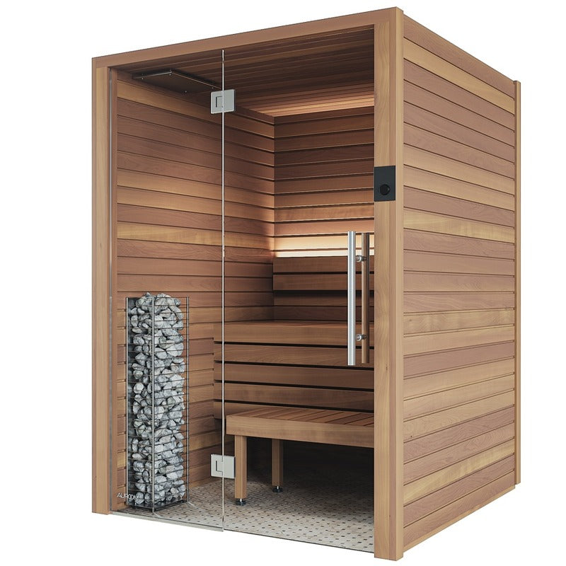 Auroom Cala Glass sauna, view 5