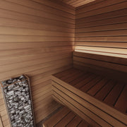 Auroom Cala Glass sauna, view 6