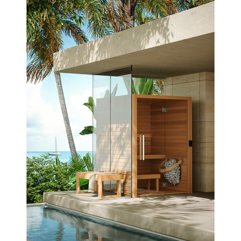 Auroom Cala Glass sauna, view 7