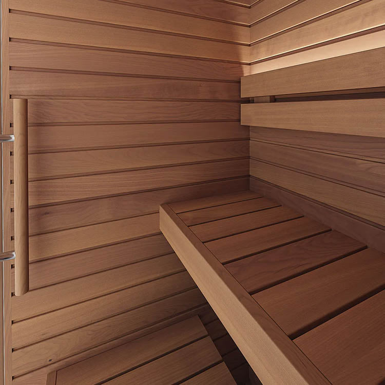 Auroom Cala Glass 1 Person Mini Indoor Sauna