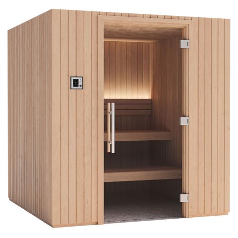 Auroom Emma Wood 4 Person Indoor Sauna