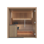 Auroom Libera Glass sauna, view 4