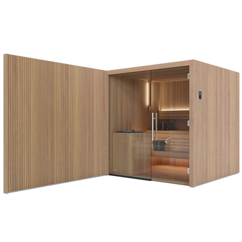 Auroom Libera Glass sauna, view 7