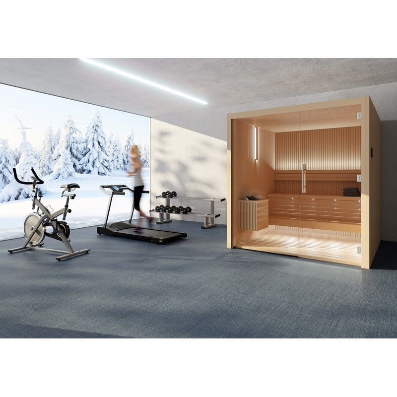 Auroom Libera Glass sauna, view 8