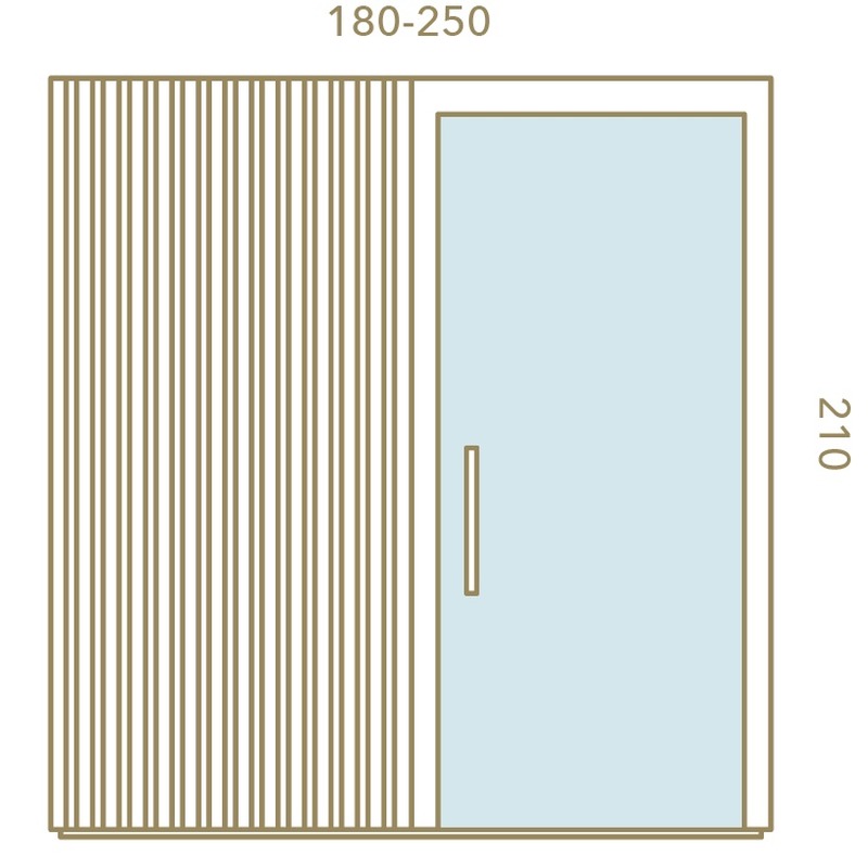 Auroom Libera Glass sauna, view 14