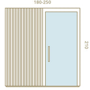 Auroom Libera Wood sauna, view 12