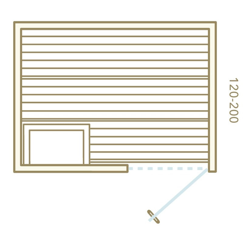 Auroom Libera Wood sauna, view 13