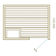 Auroom Libera Glass sauna, view 15