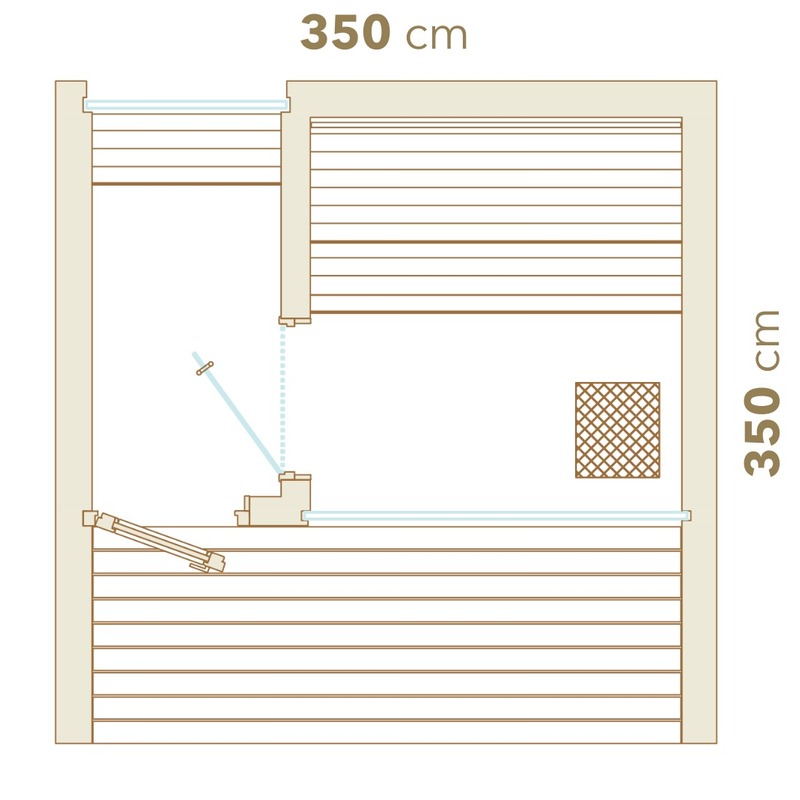 Auroom Natura sauna, view 16