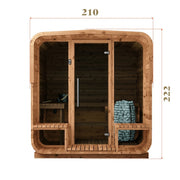 Auroom Aura sauna, view 4