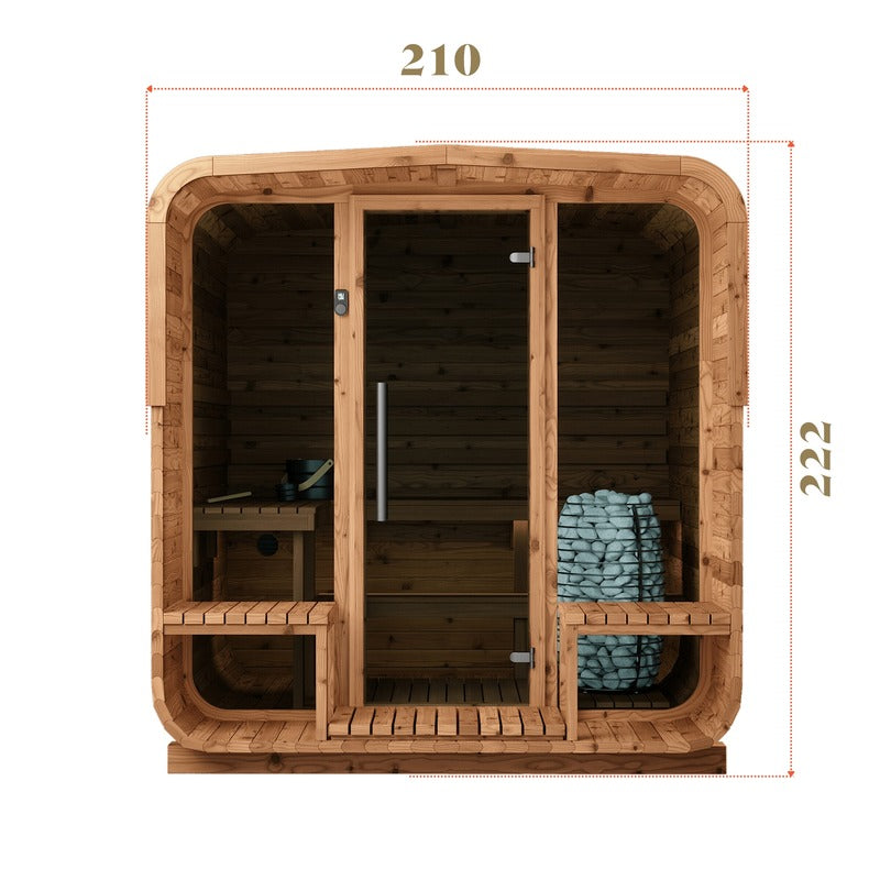 Auroom Aura sauna, view 4
