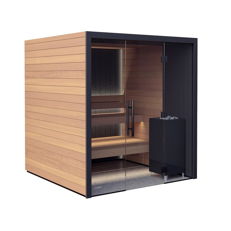 Auroom Vulcana sauna, view 1