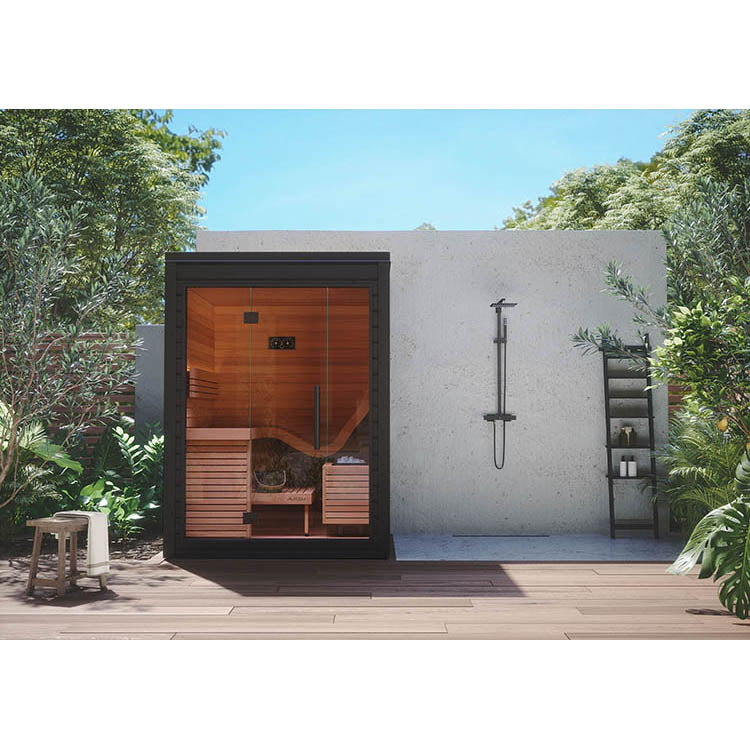 Auroom Aura 1-2 Person Outdoor Traditional Sauna