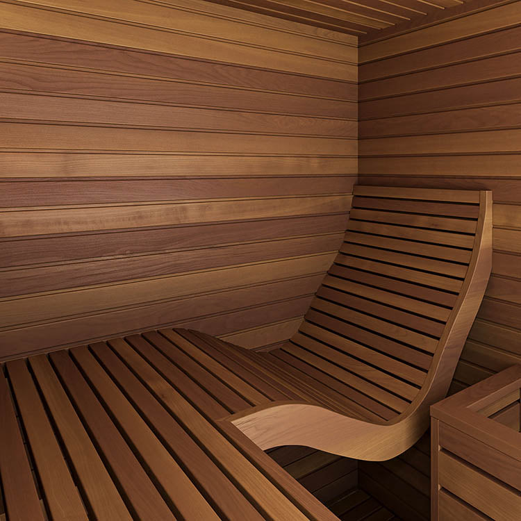 Auroom Baia Glass 2 Person Indoor Sauna