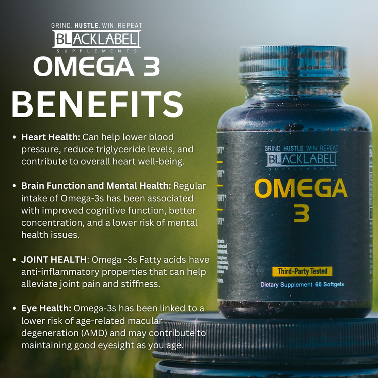 BLACKLABEL Supplements OMEGA 3