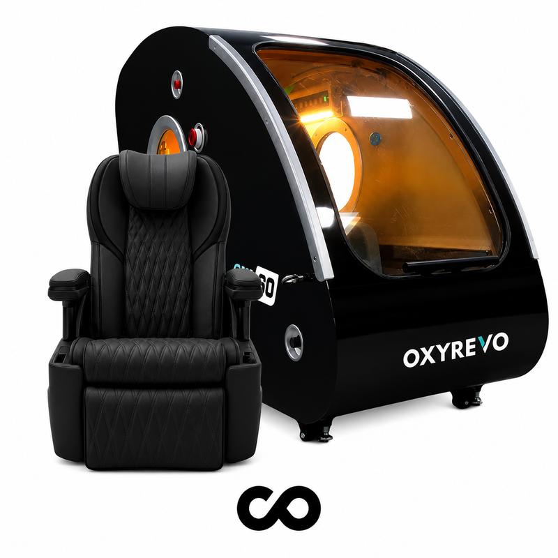 OxyRevo Space60 1.5 to 2.0ATA Hard Sitting Hyperbaric Chamber