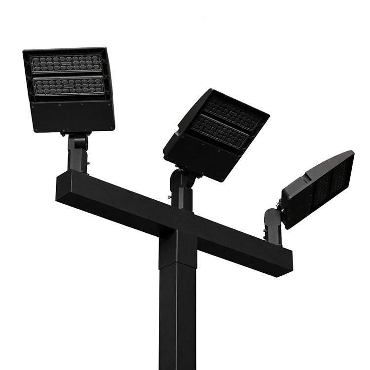 Dominator Basketball 16ft Court Lights – Full Assembly