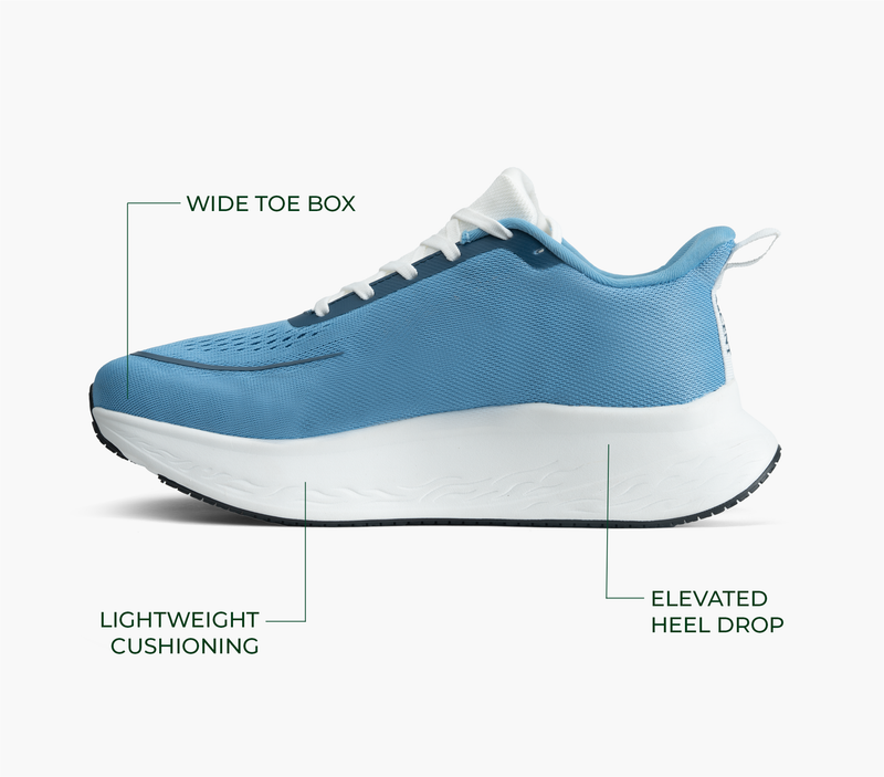 Veloci Men's Ascent Running Shoes - Slate Blue