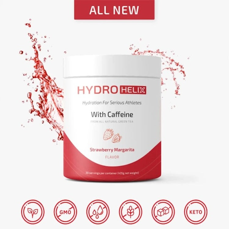 Body Helix Hydro Helix Strawberry Margarita with Caffeine — Recovery