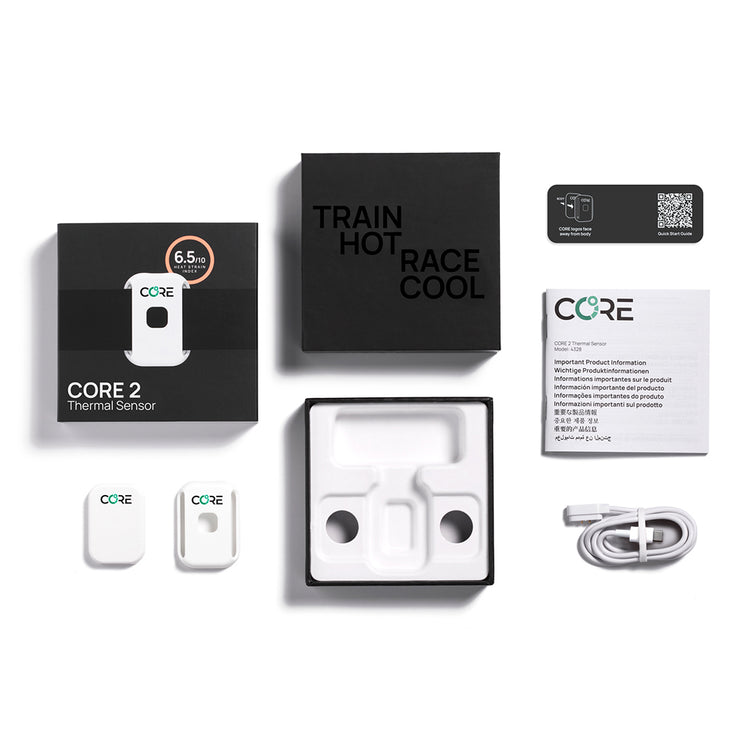 CORE 2 Thermal Body Temperature Sensor — Recovery For Athletes