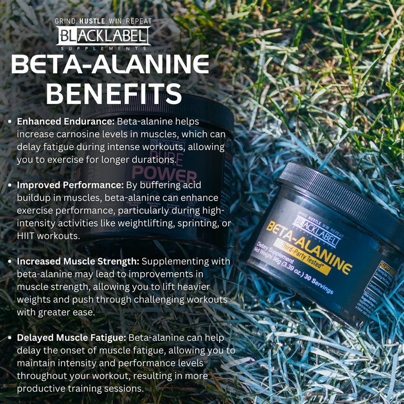 BLACKLABEL Supplements BETA-ALANINE