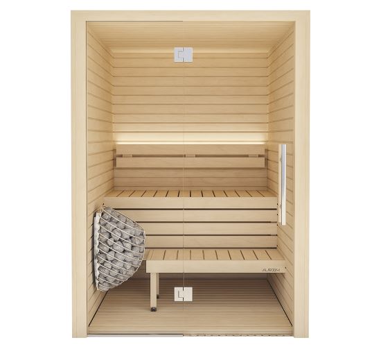 Auroom Cala Glass 3 Person Indoor Sauna