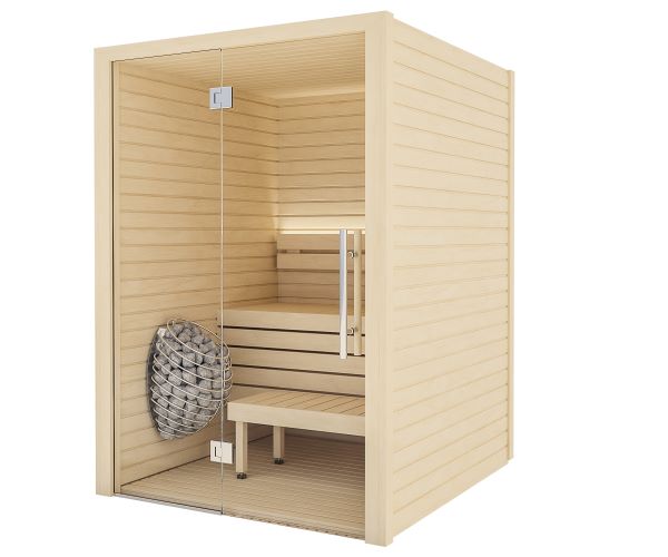 Auroom Cala Glass 3 Person Indoor Sauna