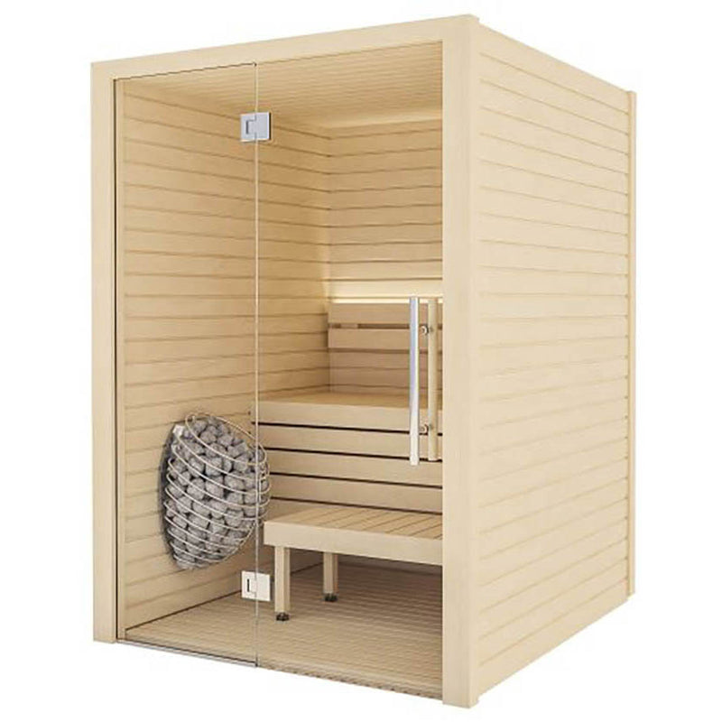 Auroom Cala Glass 4 Person Indoor Sauna