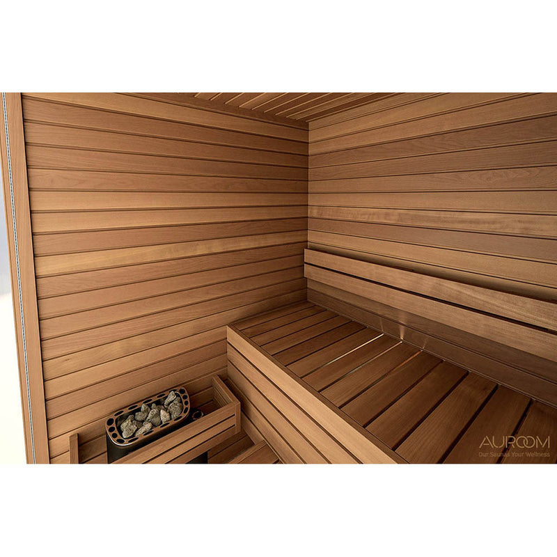 Auroom Cala Glass 4 Person Indoor Sauna