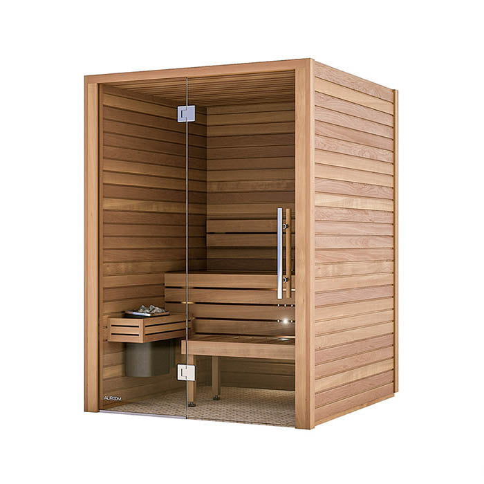 Auroom Cala Glass 4 Person Indoor Sauna