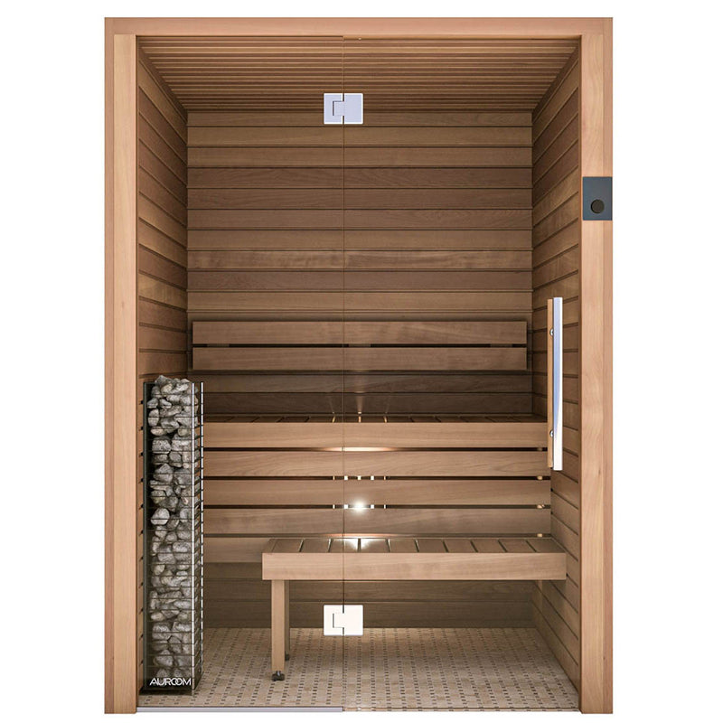 Auroom Cala Glass 4 Person Indoor Sauna