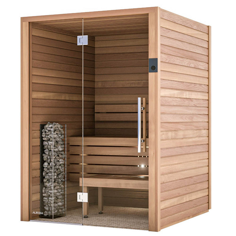 Auroom Cala Glass 4 Person Indoor Sauna