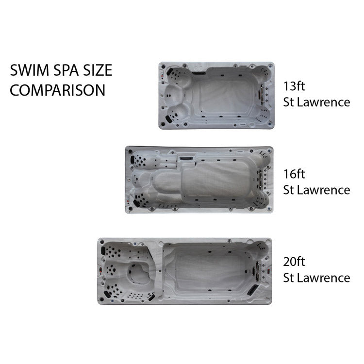 Canadian Spa St. Lawrence Luxury Swim Spa