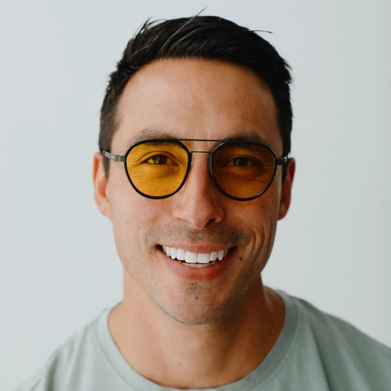 Chroma Golden Glo Glasses