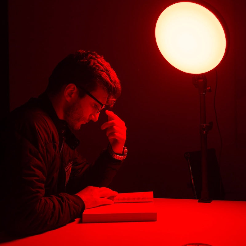 Chroma Red Portal Light