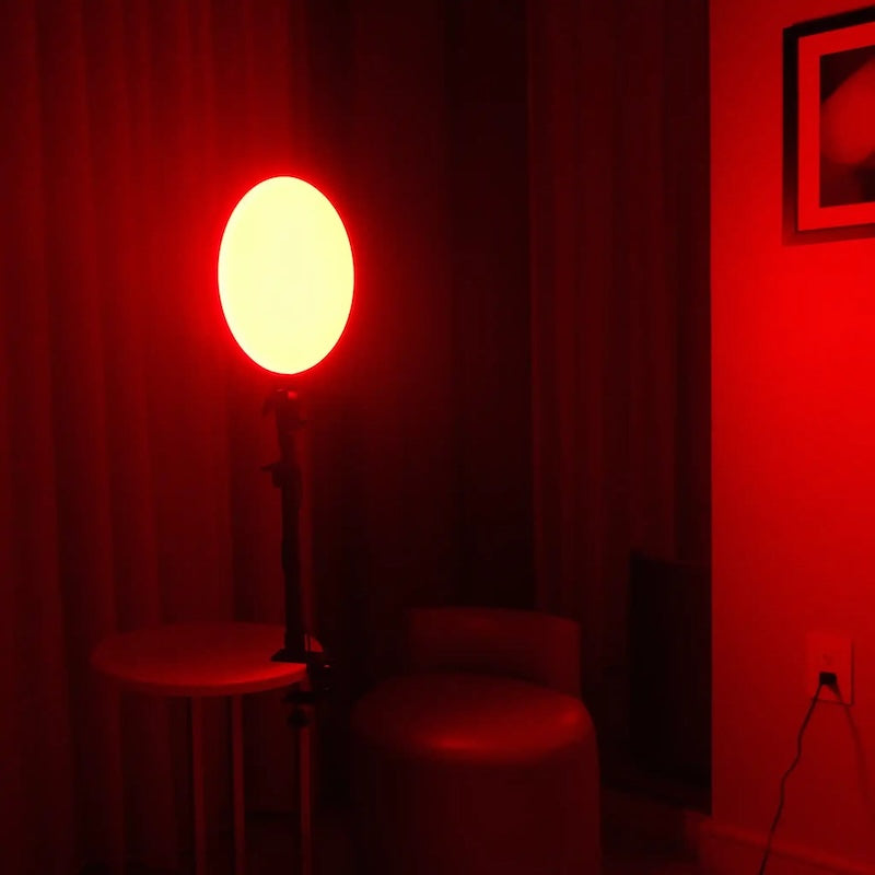 Chroma Red Portal Light