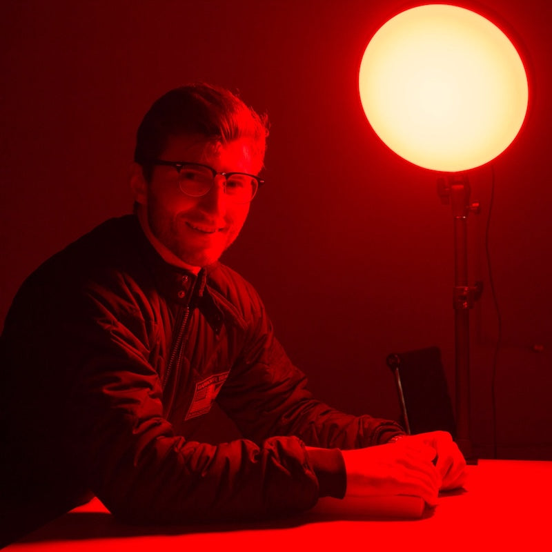 Chroma Red Portal Light