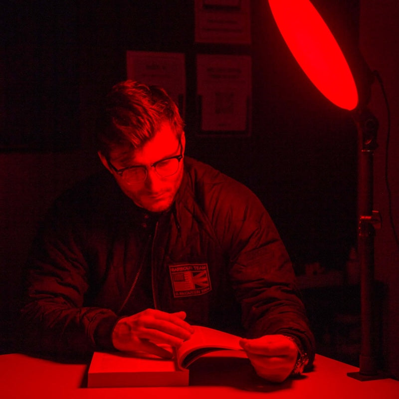 Chroma Red Portal Light