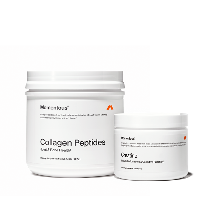 Momentous Collagen + Creatine Stack — Recovery For Athletes