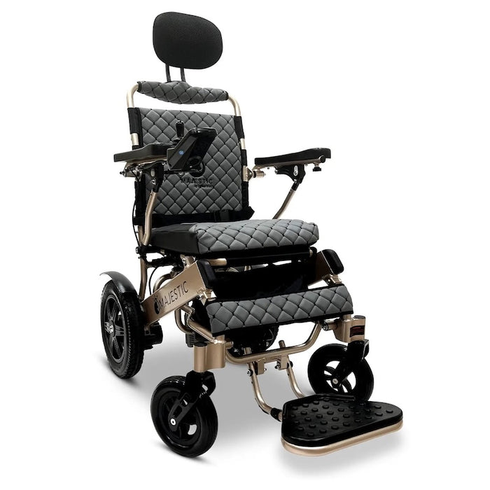 ComfyGO MAJESTIC IQ-9000 Auto Recline Remote Controlled Electric Wheelchair