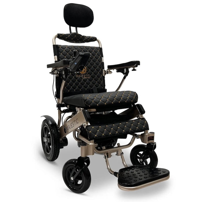 ComfyGO MAJESTIC IQ-9000 Auto Recline Remote Controlled Electric Wheelchair