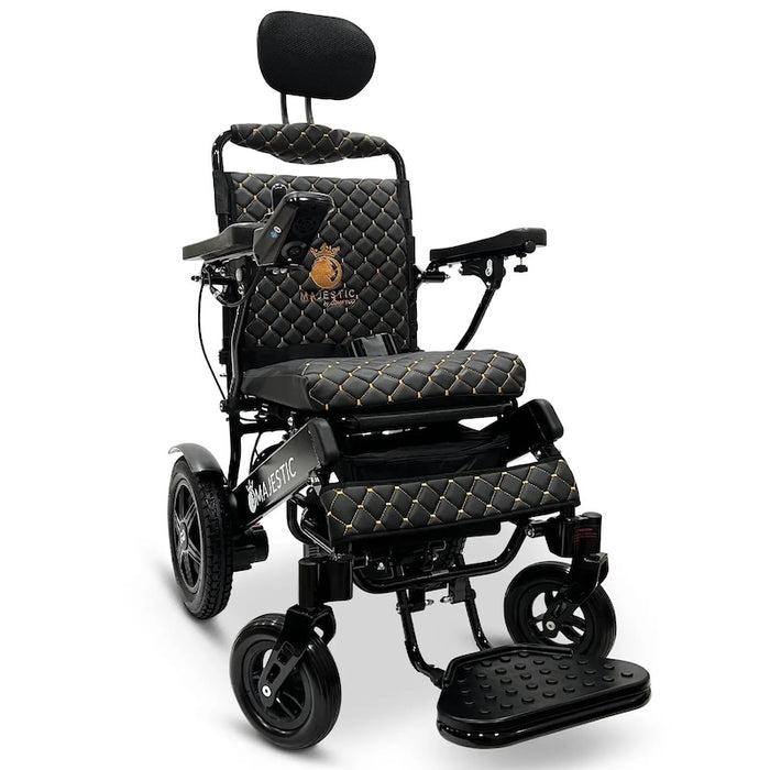 ComfyGO MAJESTIC IQ-9000 Auto Recline Remote Controlled Electric Wheelchair