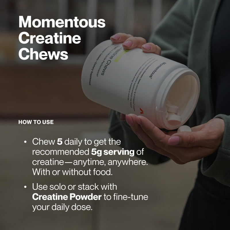 Momentous Creatine Chews 150-Count