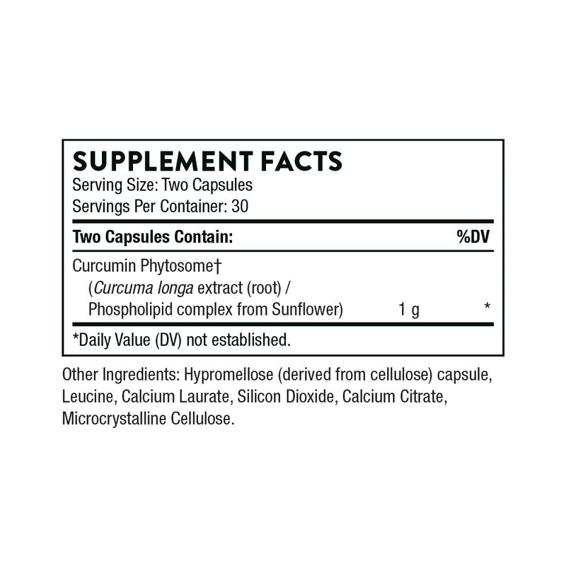 Thorne Curcumin Phytosome 1000 mg