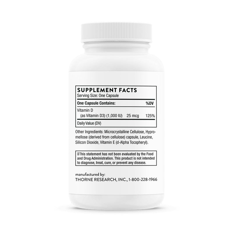 Thorne Vitamin D-1,000