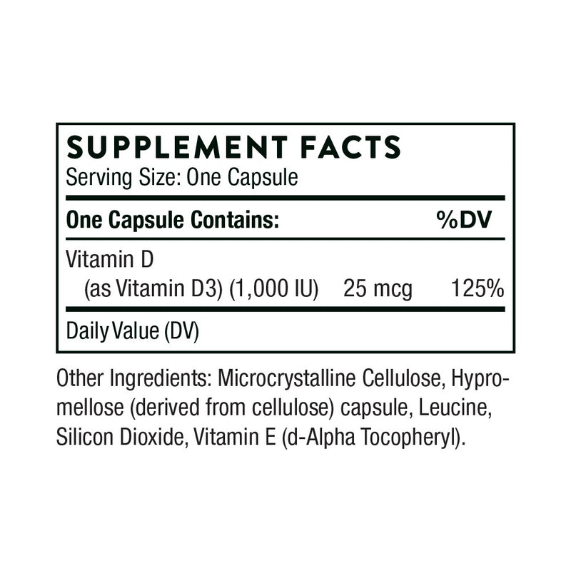 Thorne Vitamin D-1,000