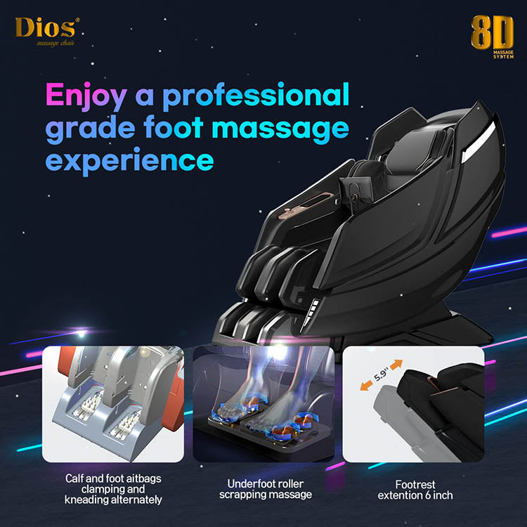 Kahuna Chair Dios 8D AI Massage Chair