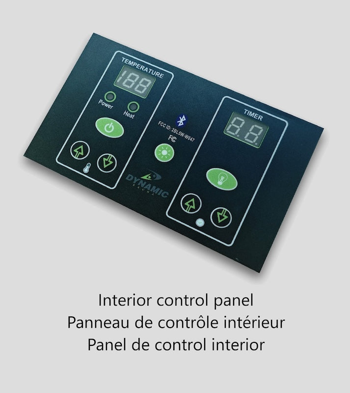Dynamic Serena Elite 2 Person Ultra Low EMF FAR Infrared Sauna