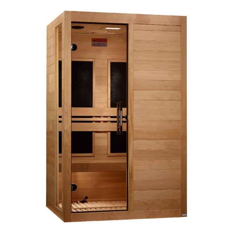 Dynamic Lucca 2 Person Low EMF FAR Infrared Sauna