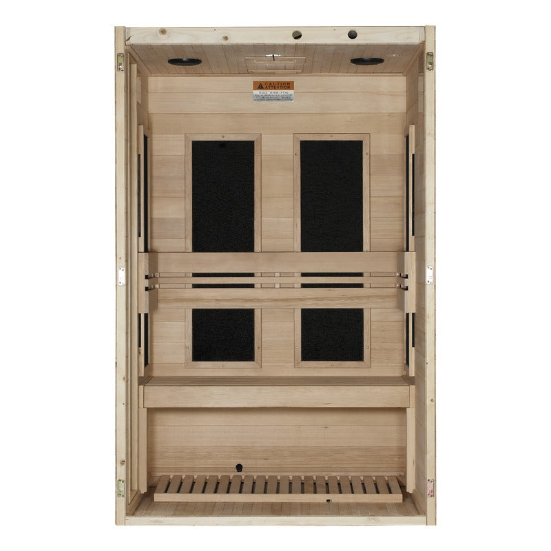 Dynamic Lucca 2 Person Low EMF FAR Infrared Sauna
